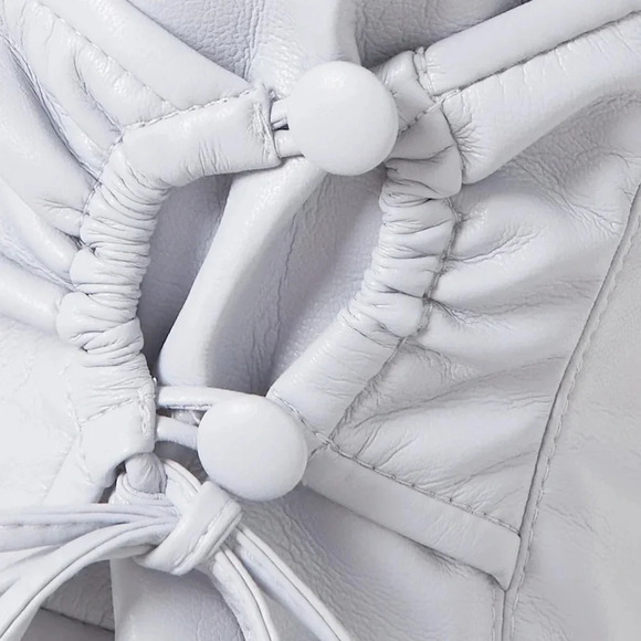 NANUSHKA NWT Cosimo Leather Corset Wrap Top Cami - Picture 4 of 14